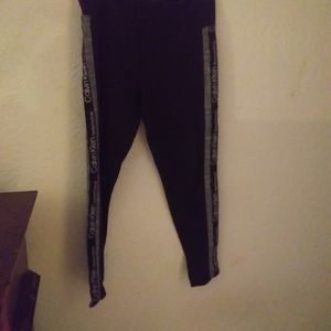 Pink sports leggings